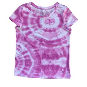 Justice | Pink & White Tie Dye T-Shirt